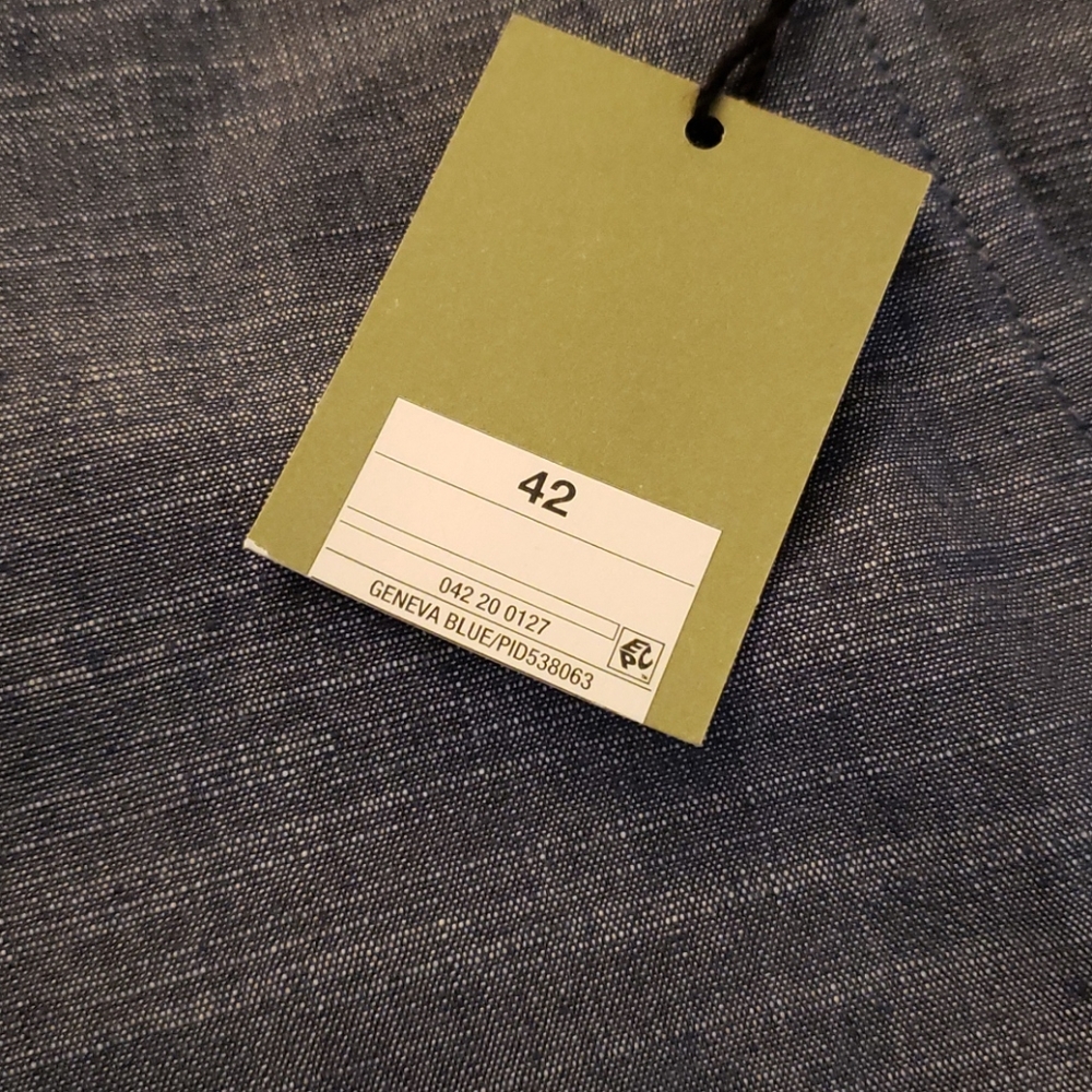 Goodfellow & Co Geneva Blue Flat Front Shorts - Picture 5 of 7